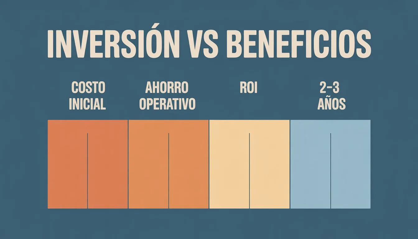 Comparación de costos inicial versus beneficios a largo plazo del cableado
