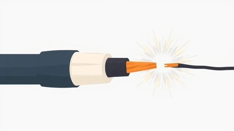 Diagrama ilustrado comparando el flujo eléctrico normal con el contacto directo entre cables que produce un cortocircuito